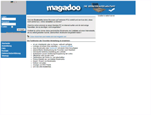 Tablet Screenshot of magadoo.de